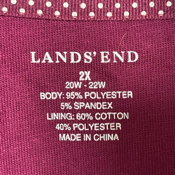 Lands’ End Fleece Vest - Picture 2 of 6
